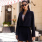 Crop Jacket Skirt Suit 2-Piece