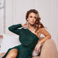 One-Shoulder Midi Dress