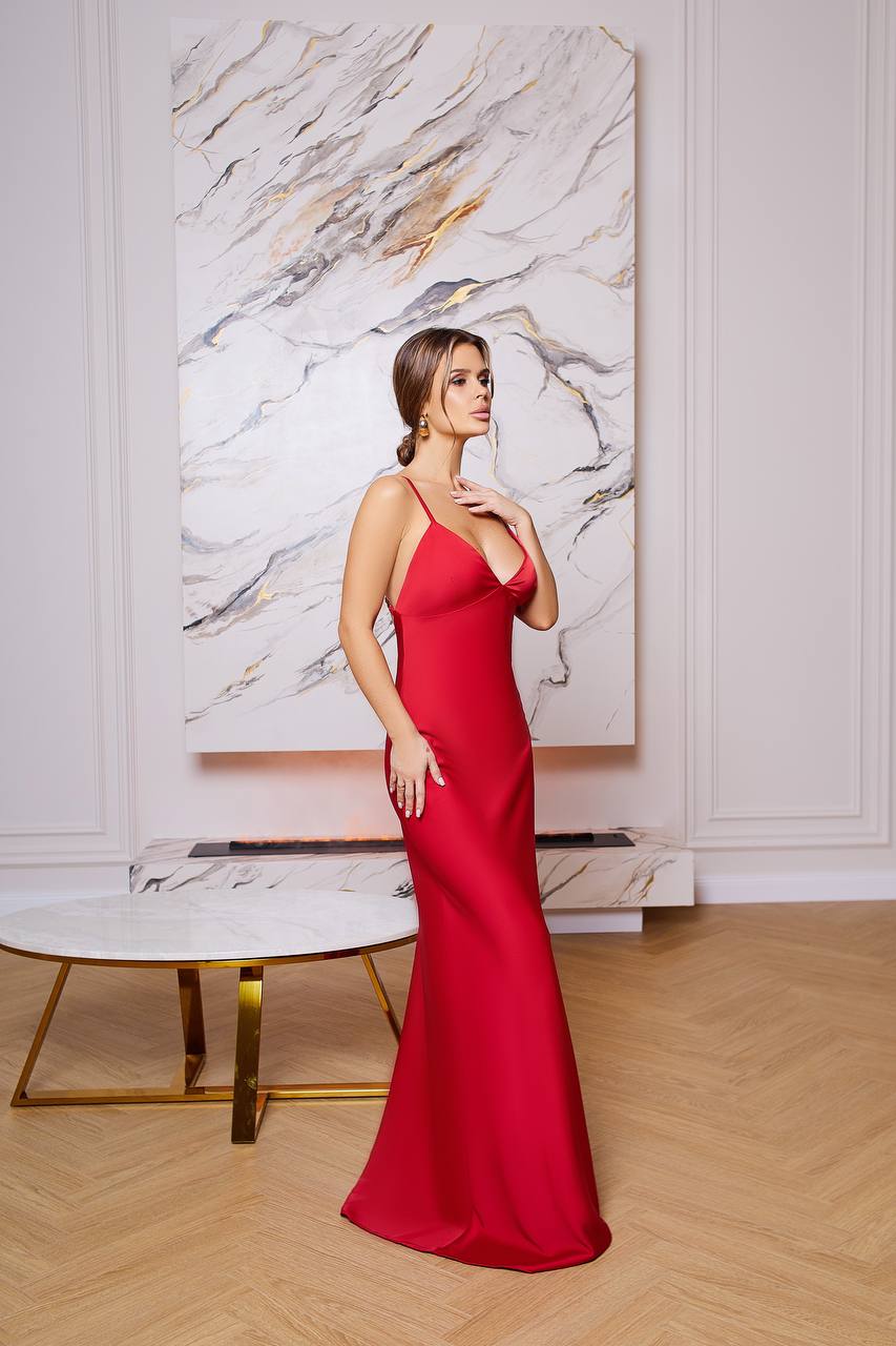 Satin Slip Maxi Dress