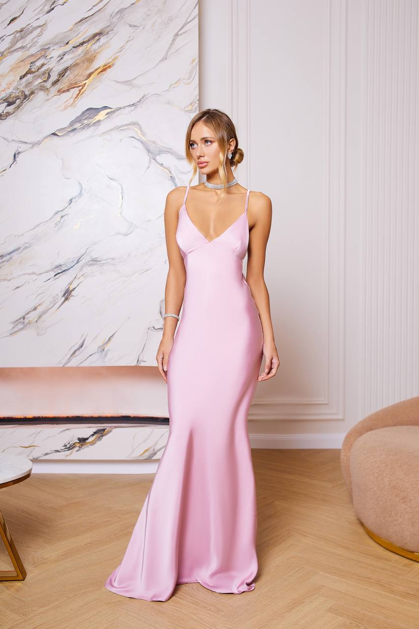 Satin Slip Maxi Dress