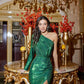 One-Shoulder Midi Dress