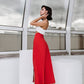 High Waist Slit Cuff Сulottes