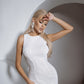 Sequin Dress Midi Sleeveless  Disco