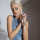Sequin Dress Midi Sleeveless  Disco