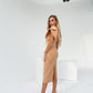 Alexa Puff Sleeve Midi Dress