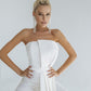 Jumpsuit With Corset And High Waisted Skinny Pants Decorated With Bow In Front