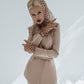 2-Piece Formal Pantsuit With Deep V Jacket