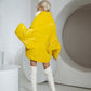 Satin Cloak Jacket Long Sleeve