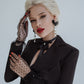 2-Piece Formal Pantsuit With Deep V Jacket