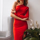 One-Shoulder Maxi Dress
