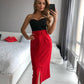 High Waist Belted Mini Skirt