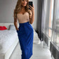 High Waist Belted Mini Skirt