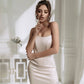 Satin Corseted Sleeveless Dress