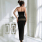 Satin Corseted Sleeveless Dress