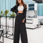 Shirt & High Waist Pants 2-Piece Set