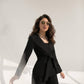 Belted Wide-Leg Suit 3-Piece