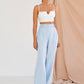 High Waisted Regular Fit Pants