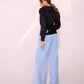 Puff Sleeve Collared Blouse