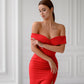 Off-The-Shoulder Maxi Dress