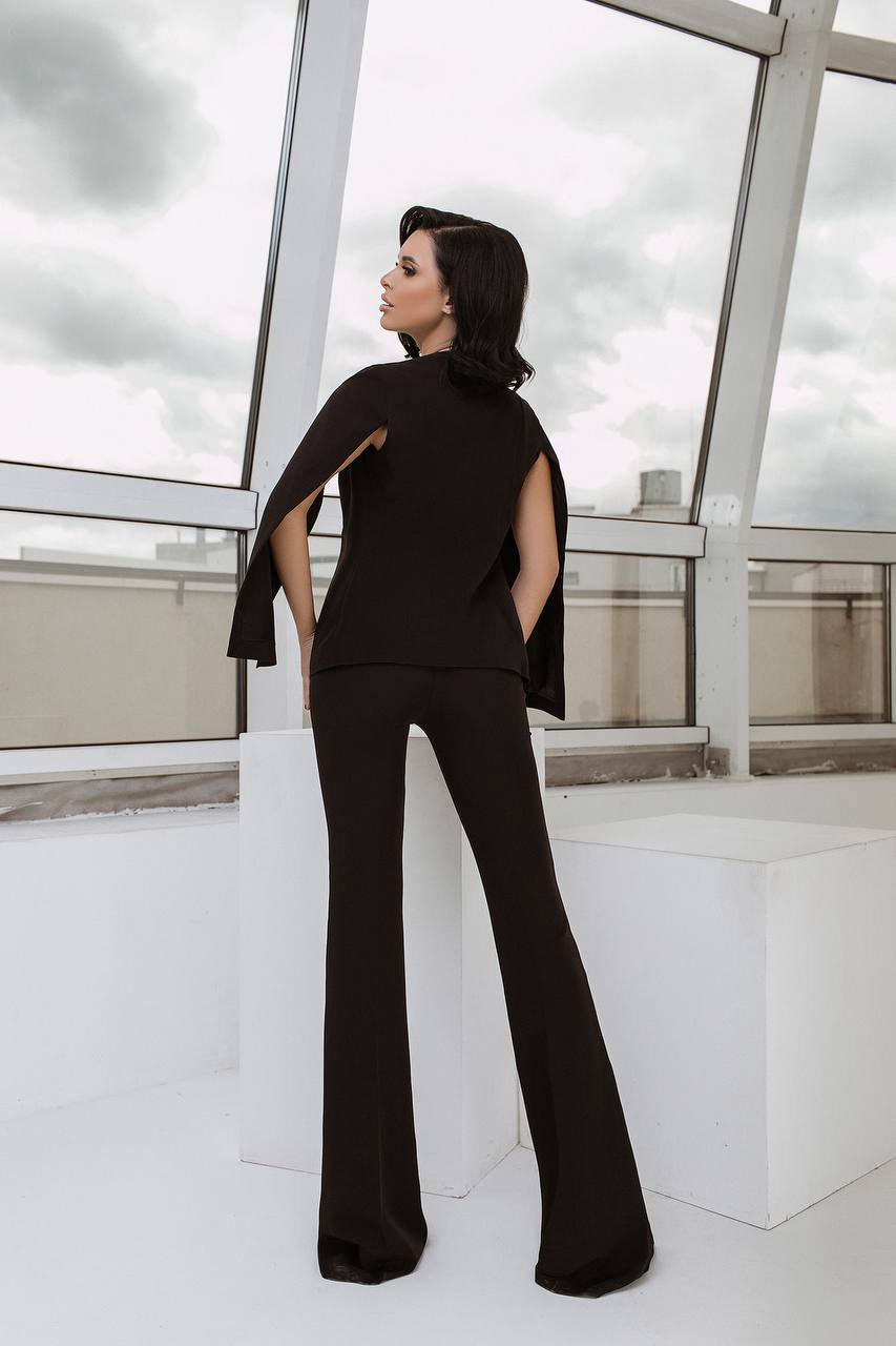 Slit Sleeve Suit 2-Piece