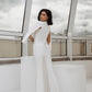 Slit Sleeve Suit 2-Piece