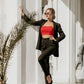 Alexa Formal Crop Top