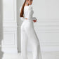 High Waisted Regular Fit Pants
