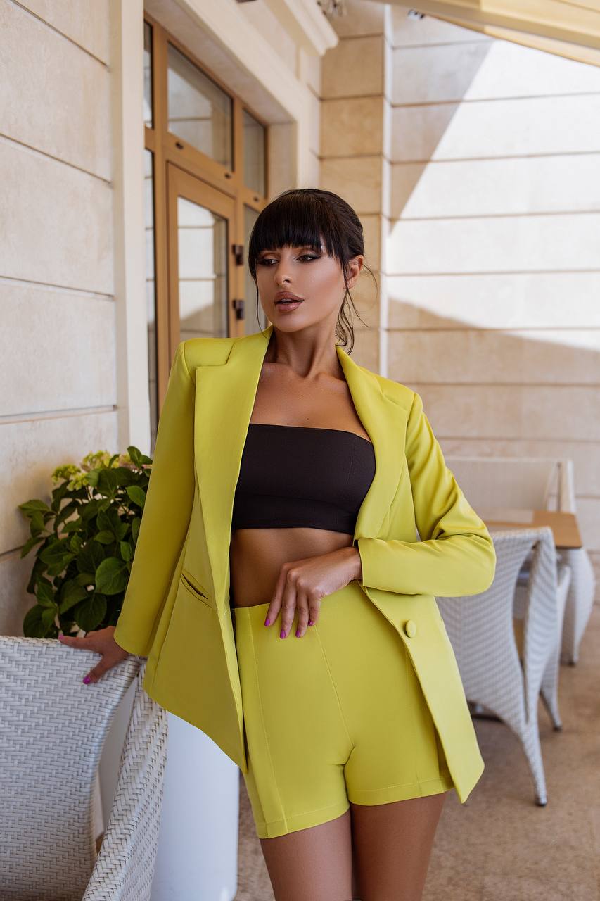 Alexa Formal Crop Top