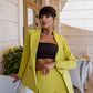 Alexa Formal Crop Top