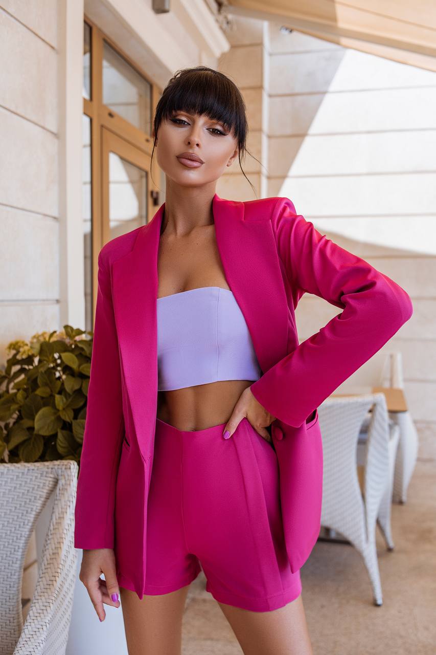 Alexa Formal Crop Top