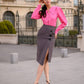 Puff Sleeve Collared Blouse