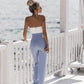 Alexa Formal Crop Top
