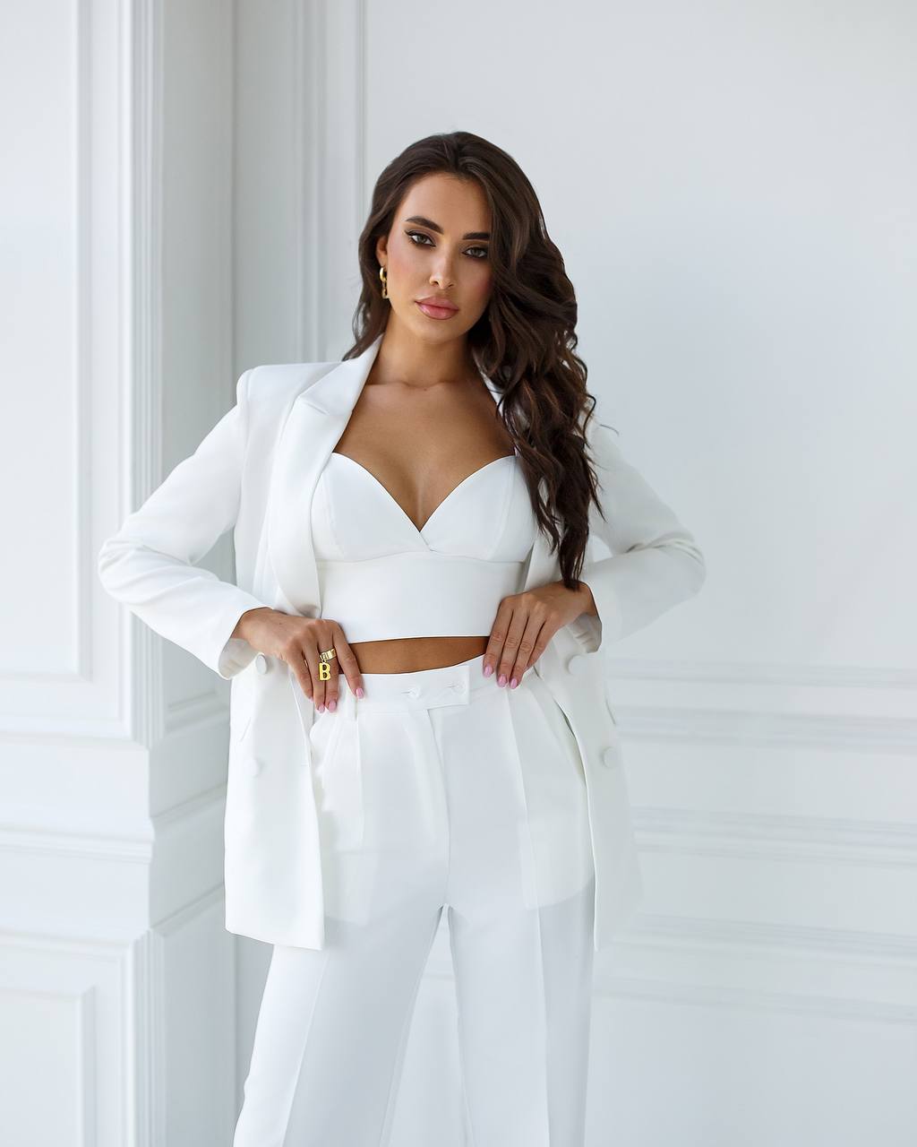 Bridal Double Breasted Suit 3-Piece