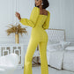Sweetheart Top & Flared Pants 2-Piece Set