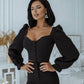 Sweetheart Top & Flared Pants 2-Piece Set