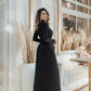 Wrap Long Sleeve Maxi Dress