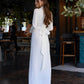 Wrap Long Sleeve Maxi Dress