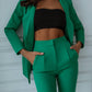 Alexa Formal Crop Top
