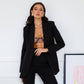 Classic 2-Piece Suit With Flared Trousers