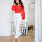 High Waist Pocketed Сulottes Pants