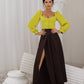 Sweetheart Puff-Sleeve Blouse