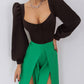 Sweetheart Puff-Sleeve Blouse