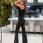 High Waist Flared Pants