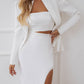 Alexa Formal Crop Top