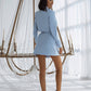 Crop Jacket Skirt Suit 2- Piece