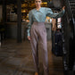 Puff Sleeve Collared Blouse
