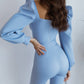 Sweetheart Top & Flared Pants 2-Piece Set