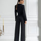 Belted Wide-Leg Suit 3-Piece