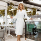Belted Double Breasted Blazer Dress