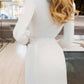 Belted Double Breasted Blazer Dress